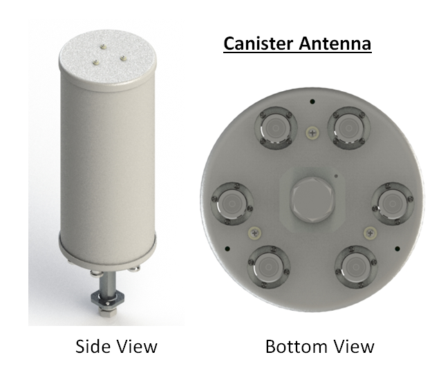 canister antenna view