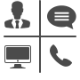Icon for MiCollab Audio, Web and Video Conferencing