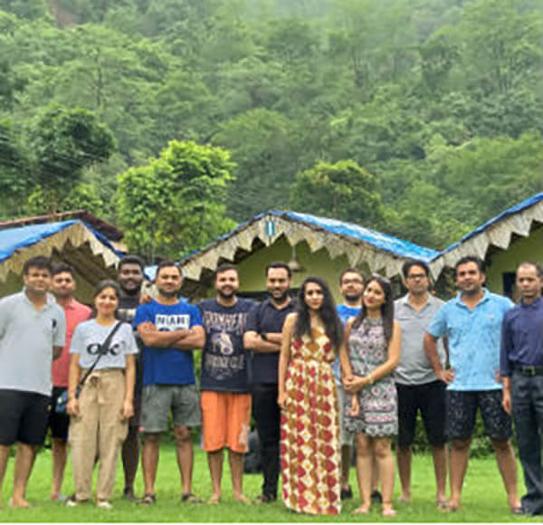 Group Picture of WCS India Employees in Rishikesh